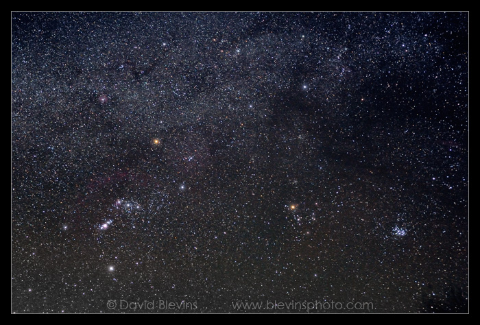 Orion, Taurus, and the Pleiades